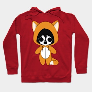 creepypasta kate the chaser fox costume doll Hoodie